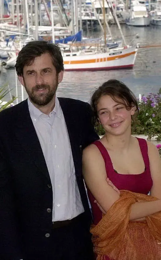 Con Nanni Moretti, il regista di &quot;La stanza del figlio&quot;, il film che ha vinto la Palma d'oro a Cannes nel 2001