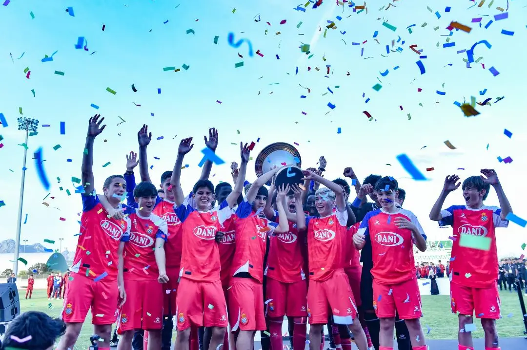 L’Espanyol vincitore nel 2024 al Torneo Manlio Selis