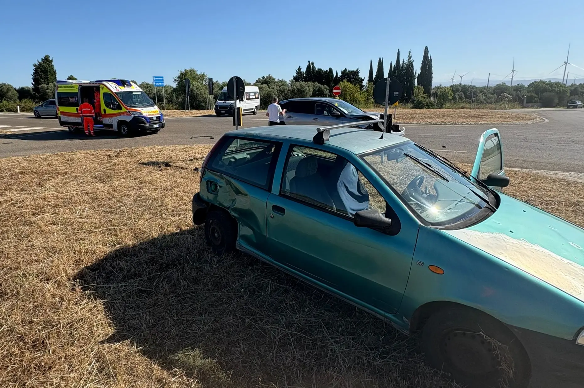 L'incidente a Villacidro