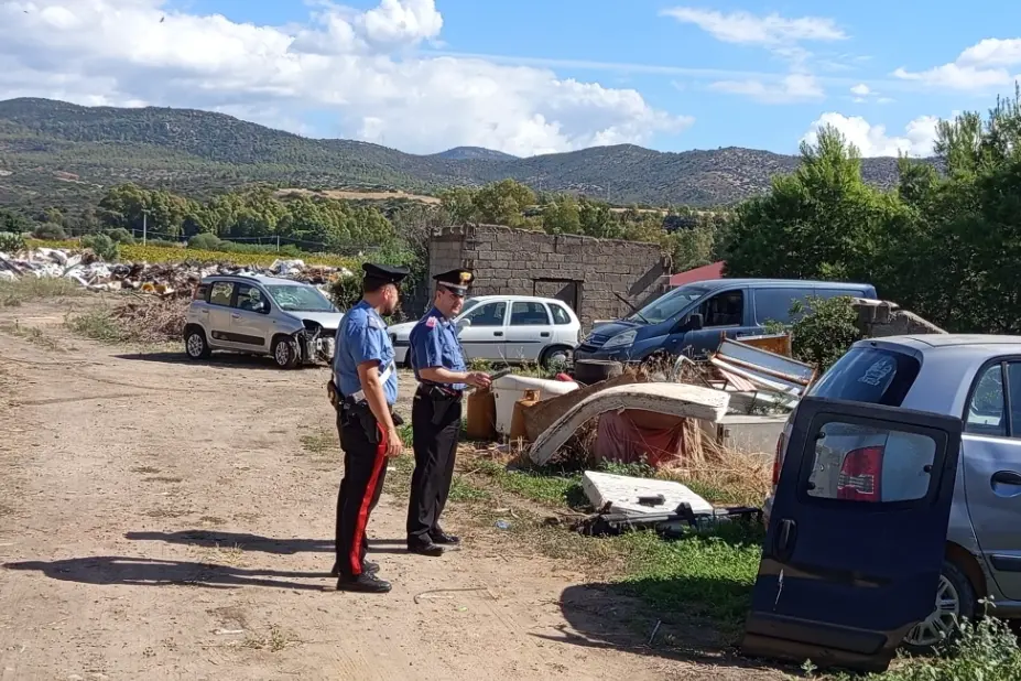 Discarica abusiva a Maracalagonis