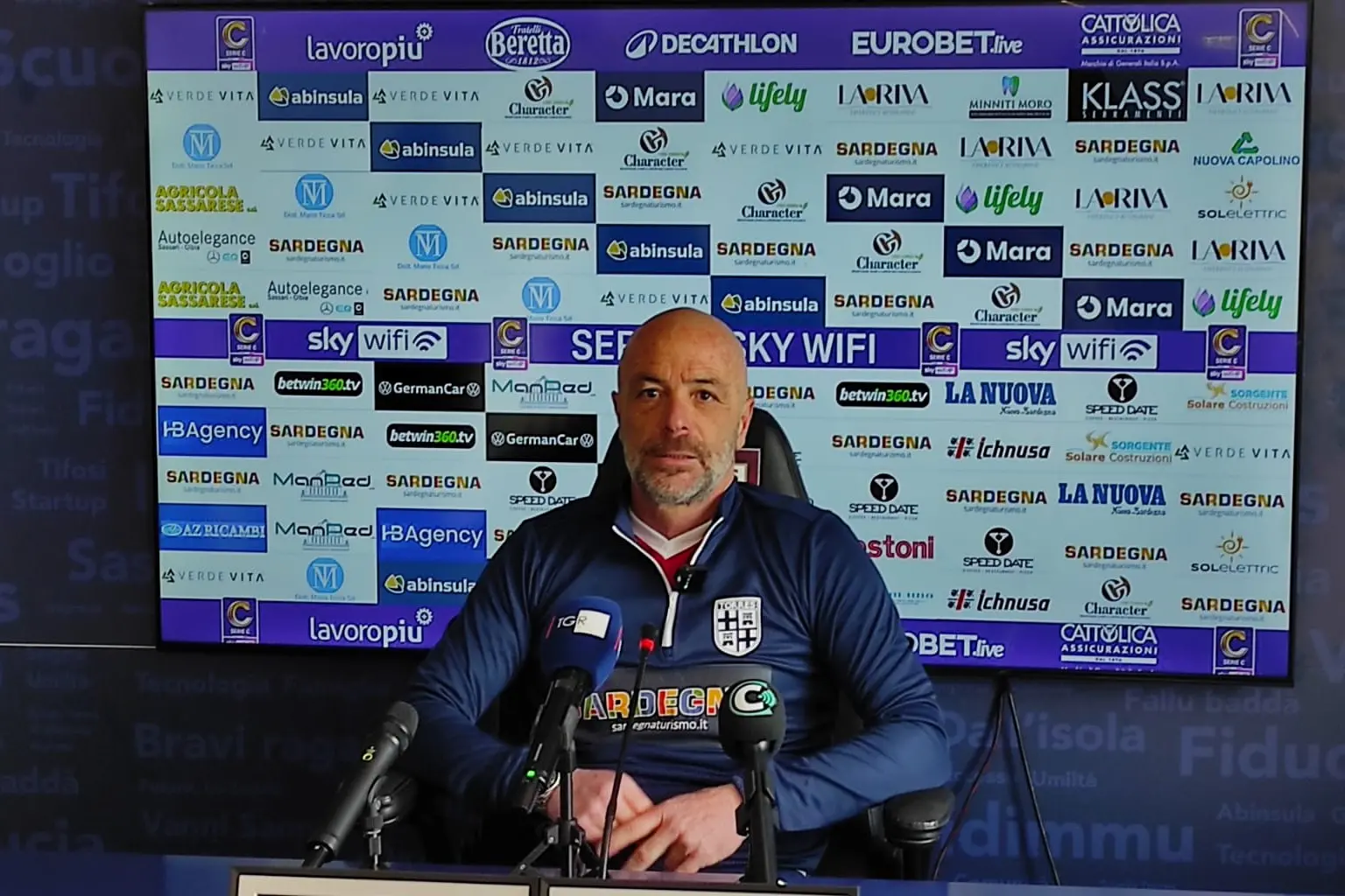 Il tecnico Alfonso Greco (foto G. Marras)