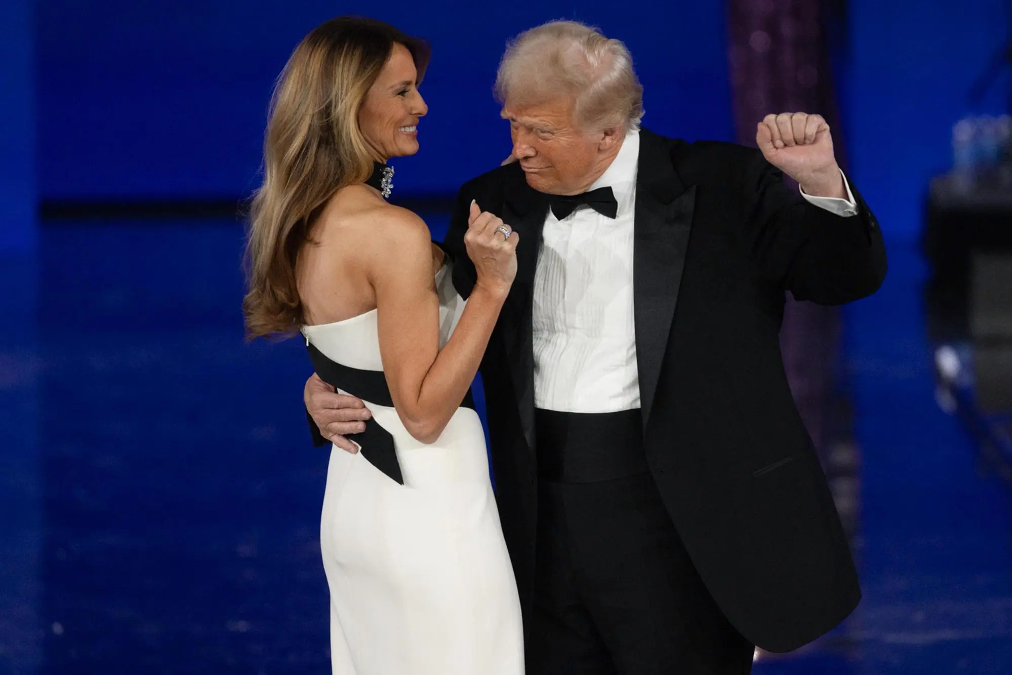 Melania e Donald Trump (Ansa)