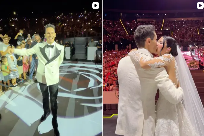 Le nozze dei "Me contro Te" (frame Instagram)