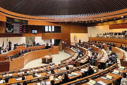 L’Aula del Consiglio regionale