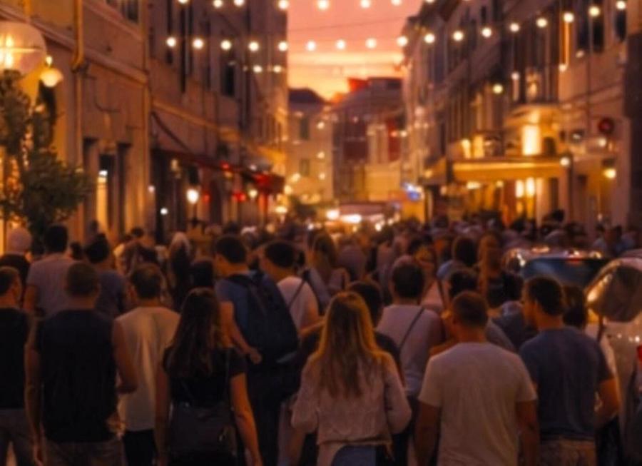Notte bianca a Sassari in via Cavour dedicata all'infanzia