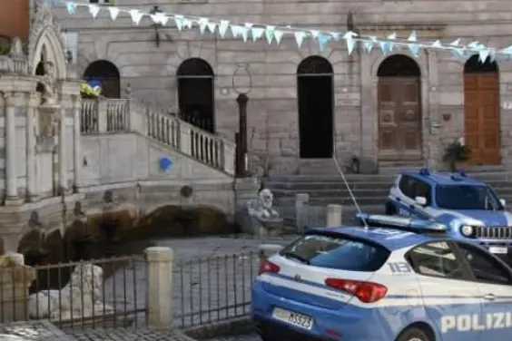 Polizia di Stato ad Ozieri (foto concessa)
