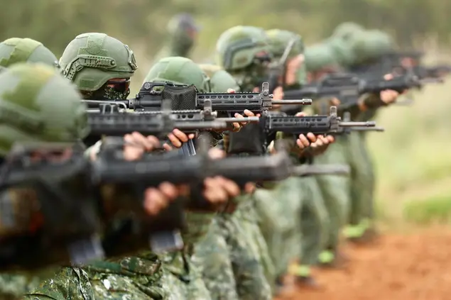 Forze di Taiwan (Ansa)