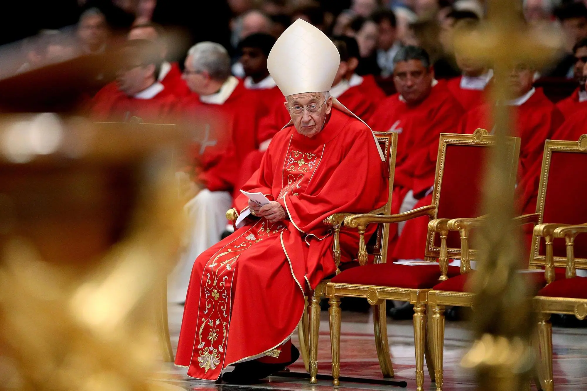 Chiesa in lutto, morto il cardinale Camillo Ruini Il cardinale Camillo Ruini (Ansa)