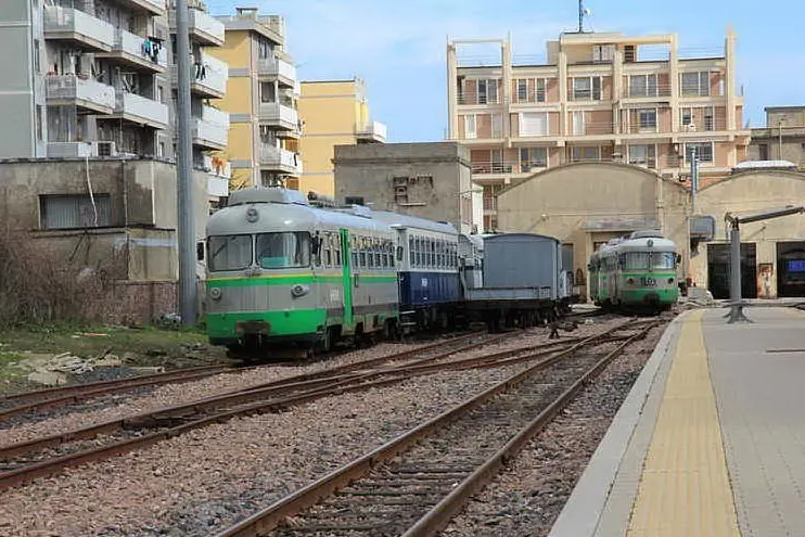 La stazione di Macomer (foto L'Unione Sarda - Nachira)