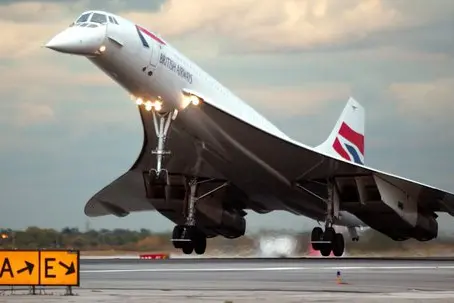 Il Concorde (Ansa)