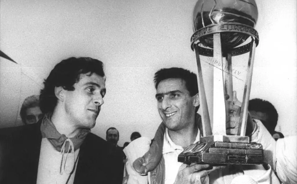 Michel Platini, simbolo della squadra negli anni '80