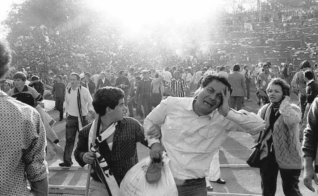 Tra le vittime 32 tifosi italiani, di cui quattro sardi (Ansa)