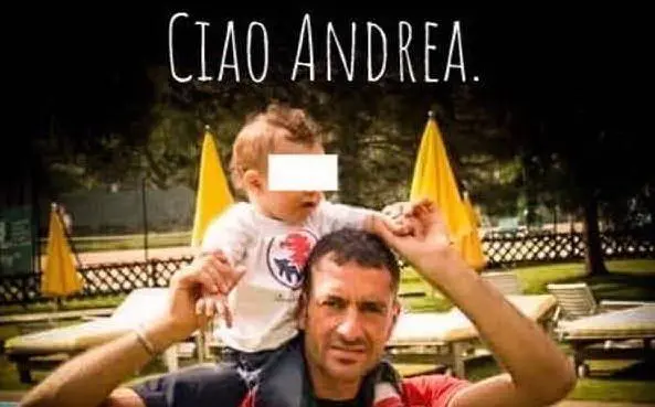 Andrea Cerulli, 48 anni, calciatore amatoriale del Genoa Club Portuali Voltri
