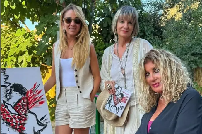 Valentina Porcu, Laura Milan e Marella Giovannelli (foto Giulia Mendo)