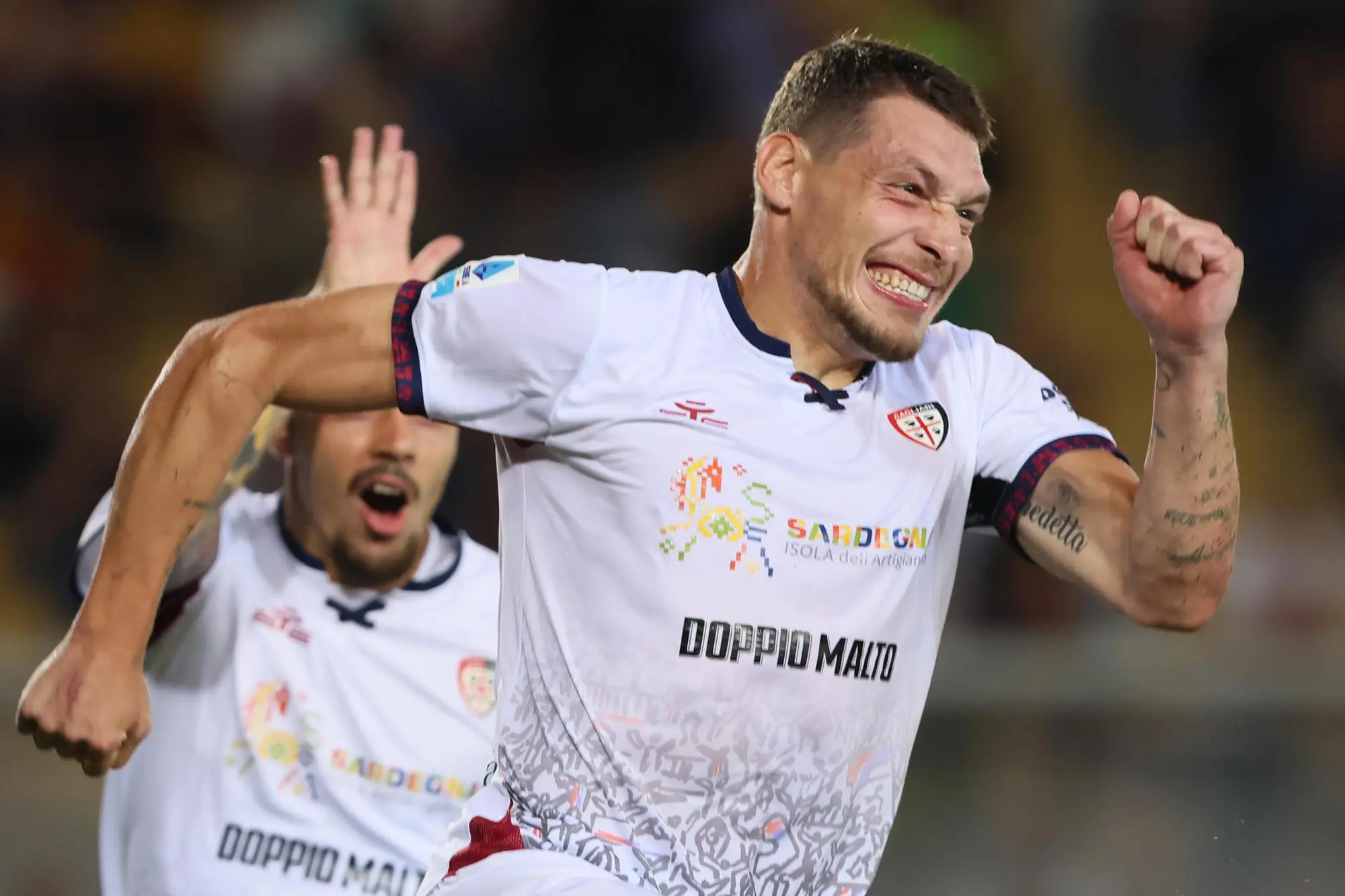 Gioia Belotti, doppietta per lui (foto Ansa)