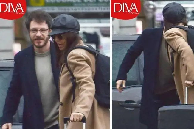 Ambra Angiolini e Andrea Bosca (foto «Diva e Donna»)