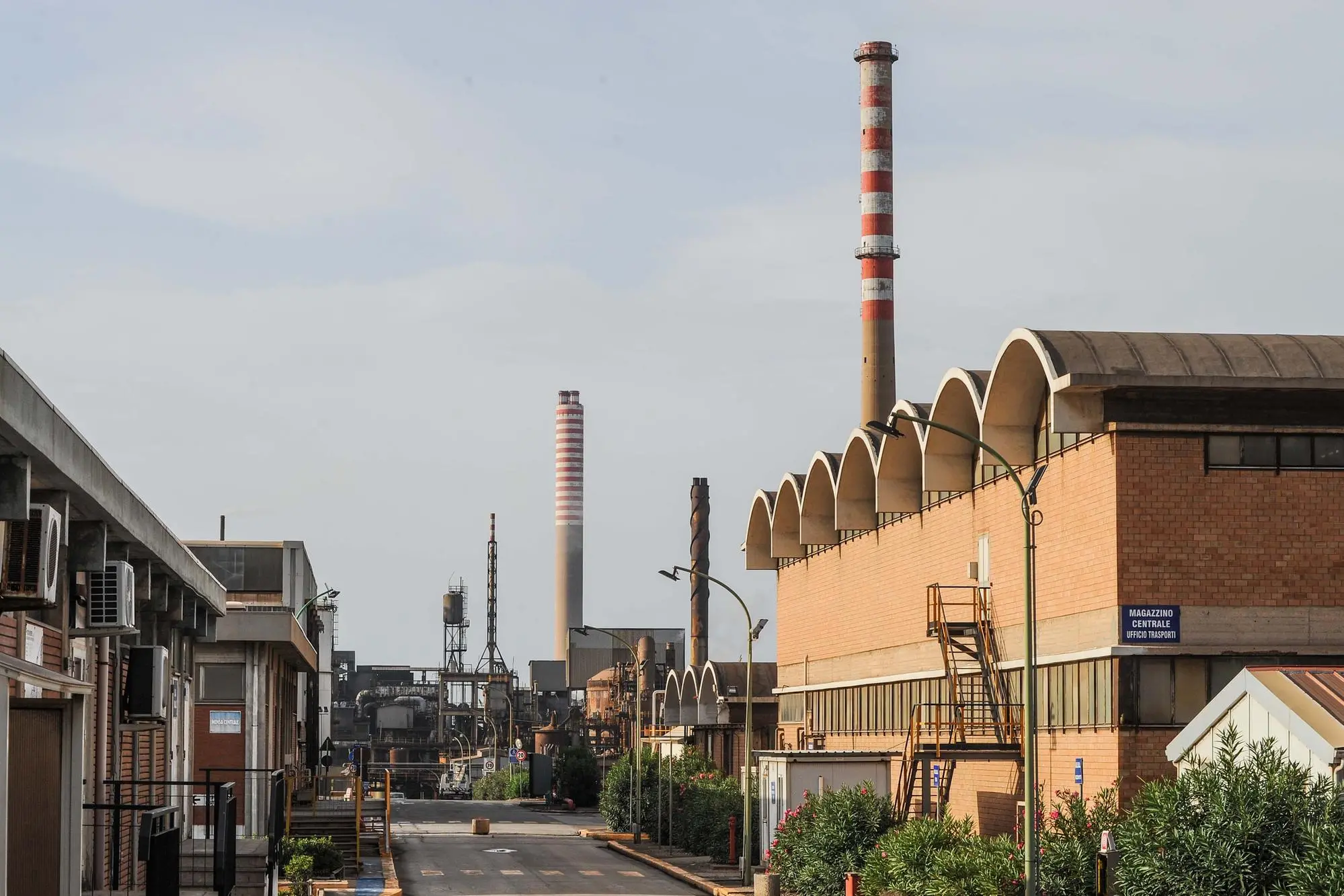 Lo stabilimento di Portovesme (Archivio-Cucca)