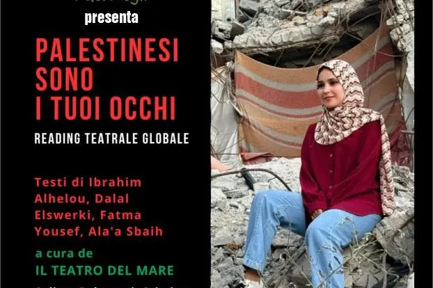 Locandina “Palestinesi sono i tuoi occhi”