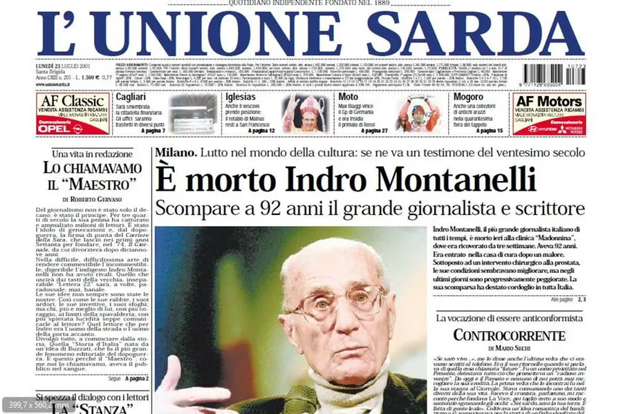 (Archivio L'Unione Sarda)
