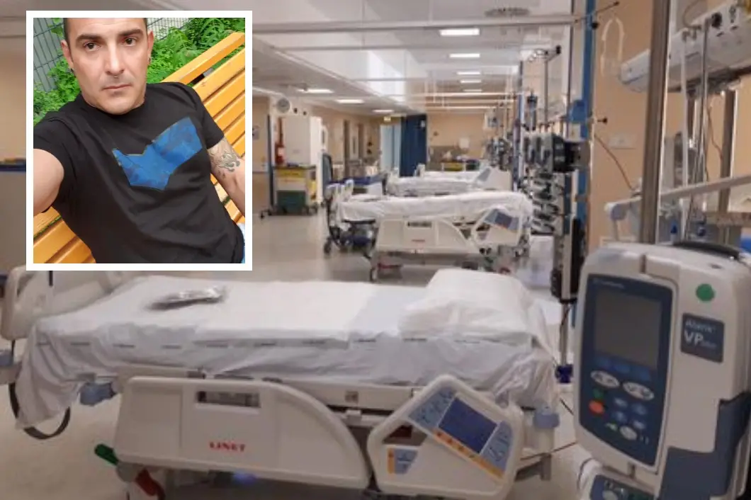 Manuel Desogus è ricoverato in Germania