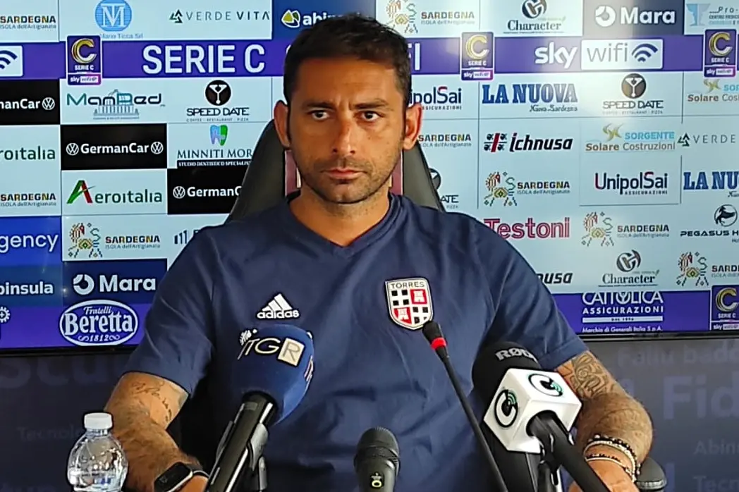 Il tecnico Michele Pazienza (foto G. Marras)