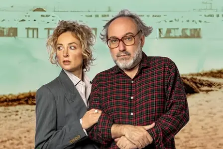 Marta Zoboli e Gianluca de Angelis (foto dalla locandina dello spettacolo)