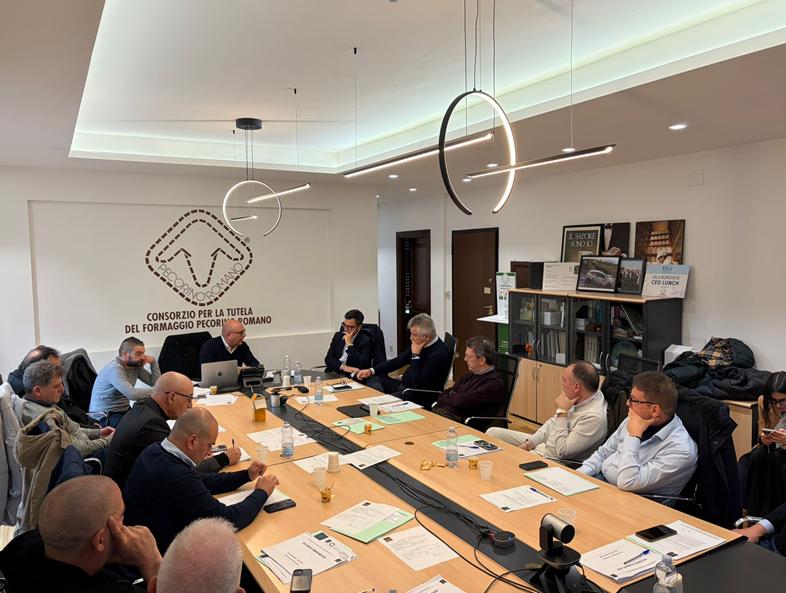 Dazi, export e nuovi mercati, l’assessore Agus ospite del cda del Pecorino Romano Dop