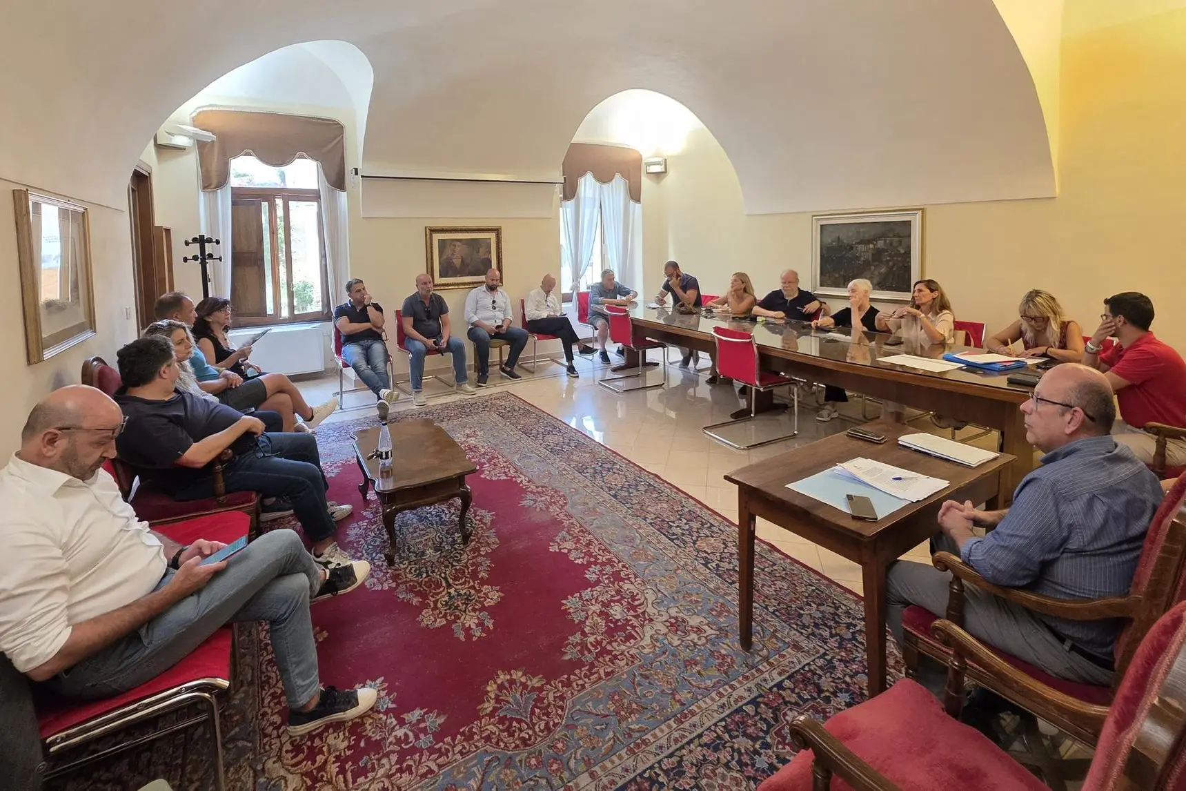 Seduta consiliare della I Commissione