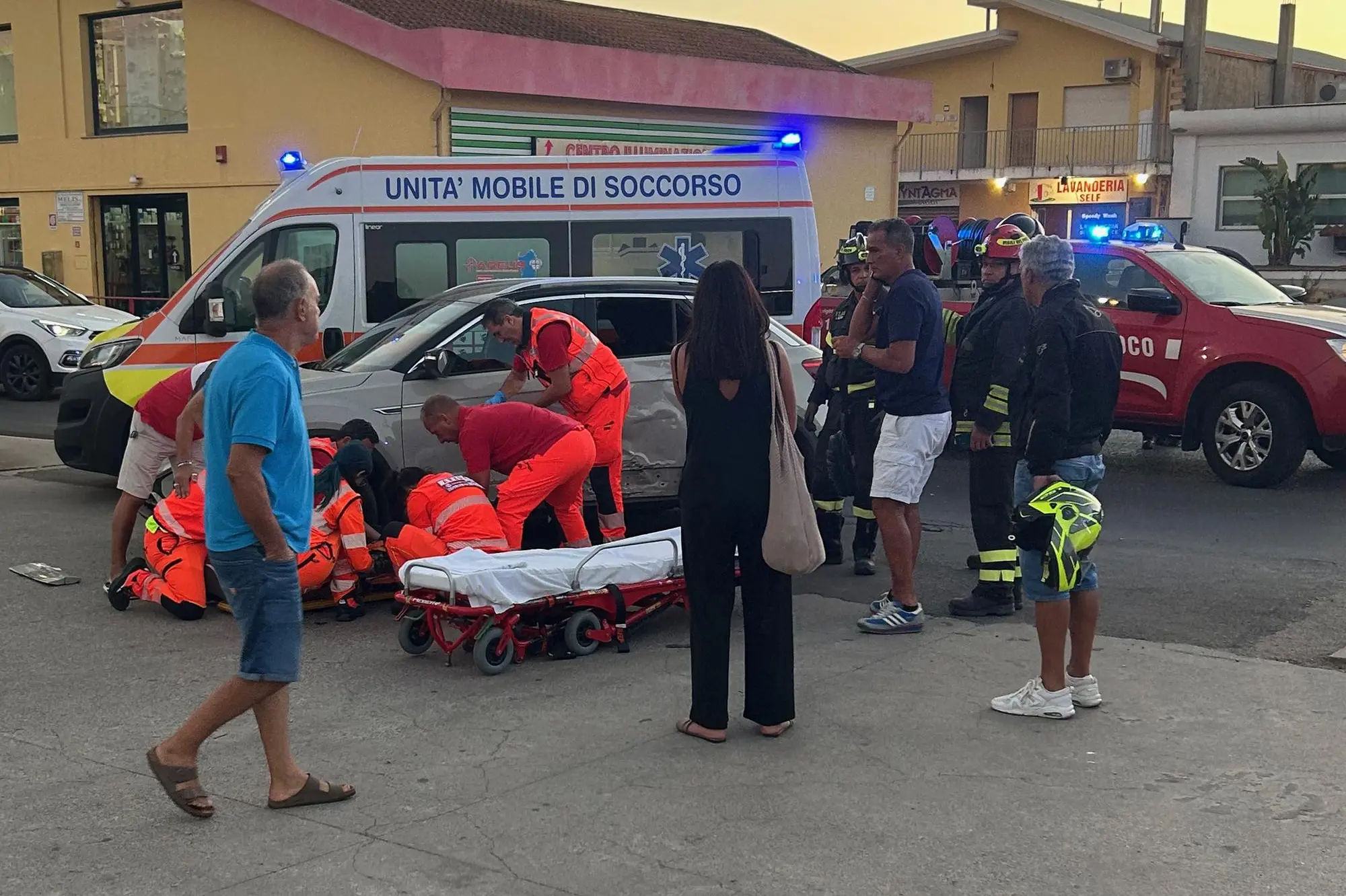 L'incidente a Carbonia