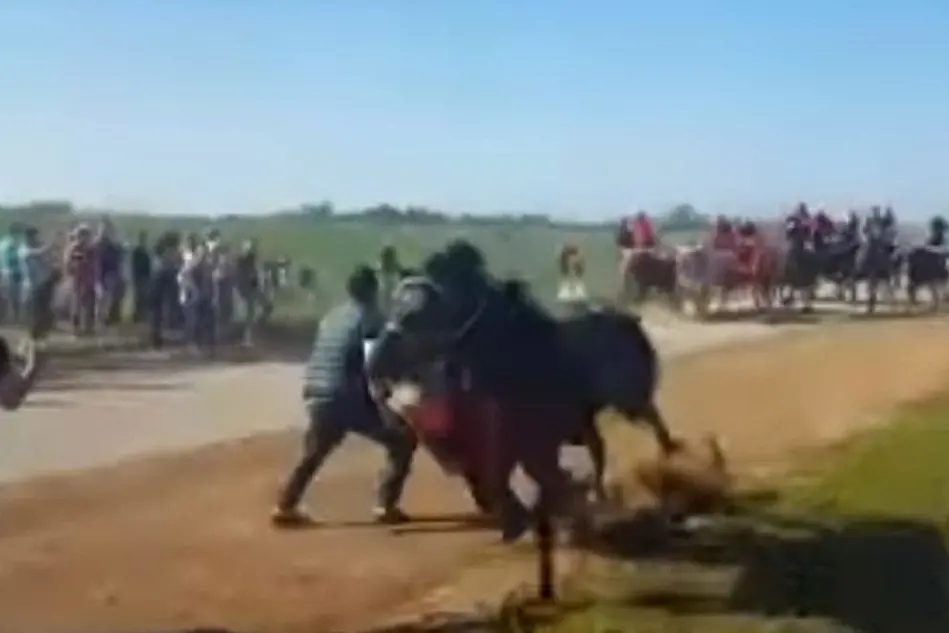 Il momento dell'incidente
