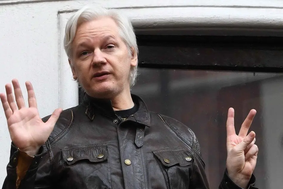 Julian Assange (Archivio L'Unione Sarda)