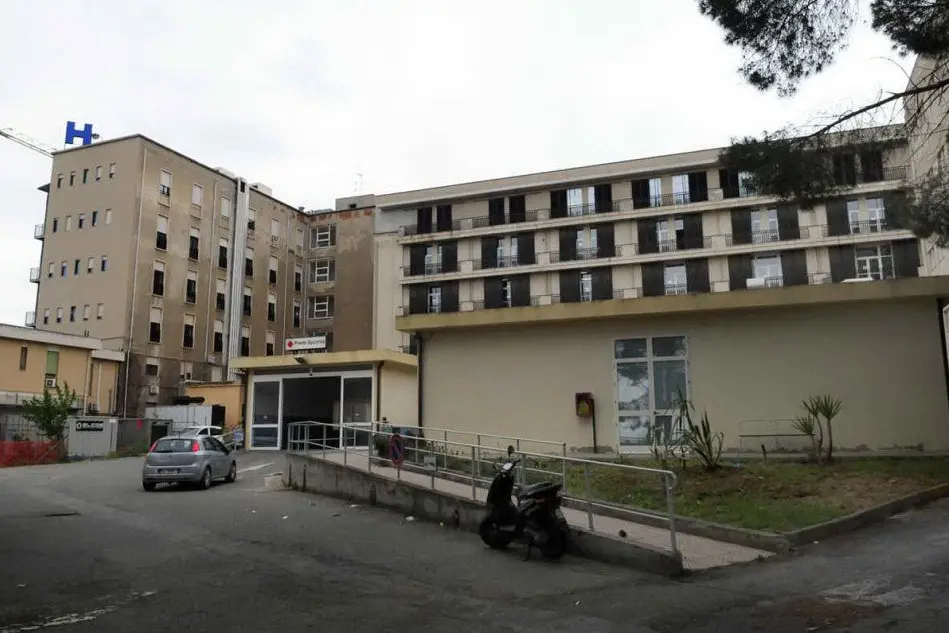 L'ospedale Sirai di Carbonia
