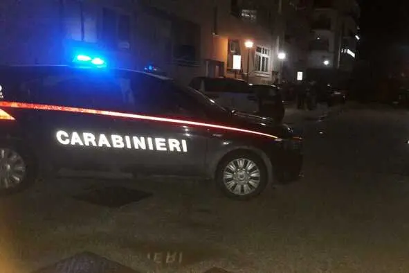 I carabinieri sul posto (Ansa)