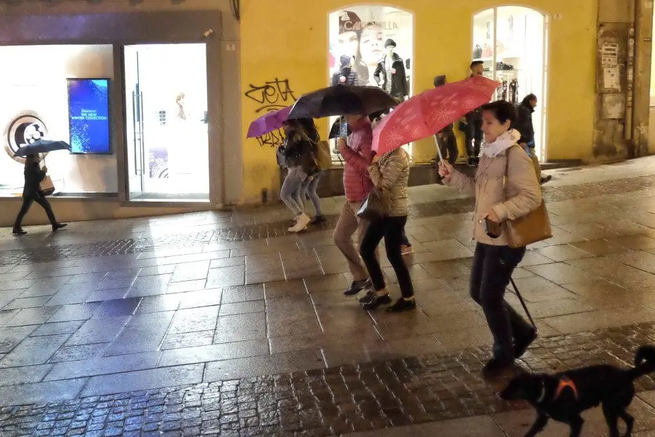 Maltempo su ampie zone dell'Isola