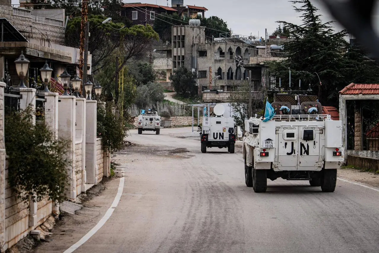 Mezzi Onu in Libano (Foto: Unifil)