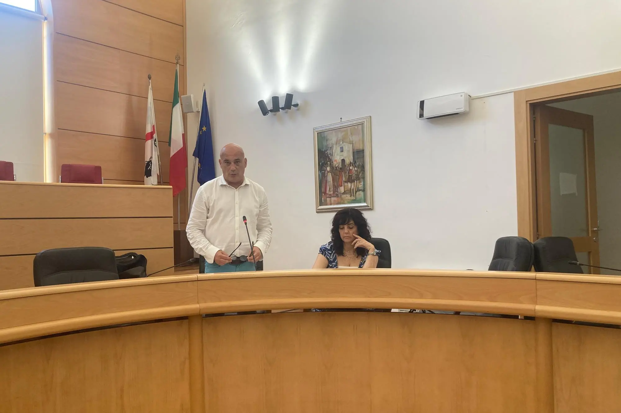 L'assessore al Bilancio, Gaetano Mura (foto Pala)