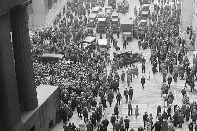 #AccaddeOggi: 29 ottobre 1929, il crollo di Wall Street (foto Wikipedia)