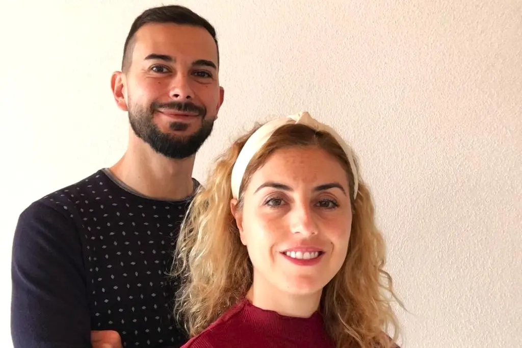 Arianna Ardu e Andrea Dessì, grafici di Baradili (foto concessa)