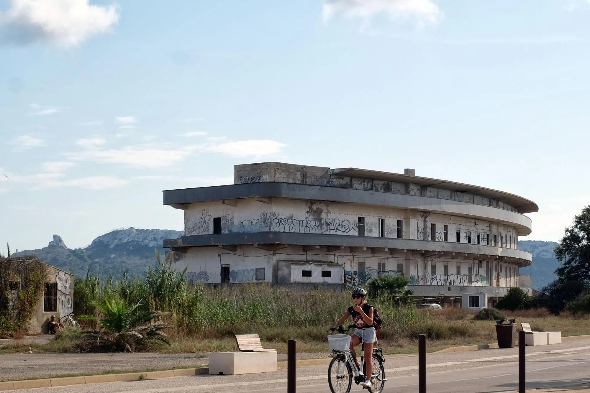 Il vecchio Ospedale Marino, al Poetto di Cagliari
