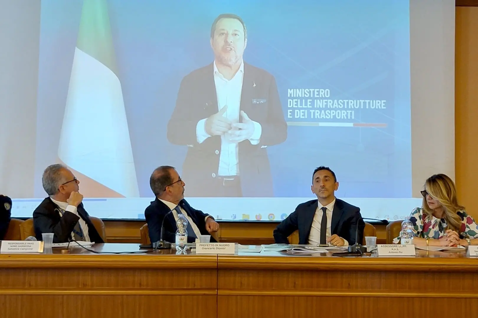 L'intervento di Salvini a Nuoro (G. Locci)
