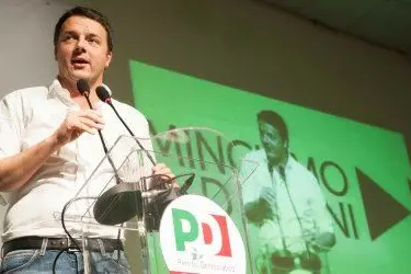 Matteo Renzi alla Fiera di Cagliari