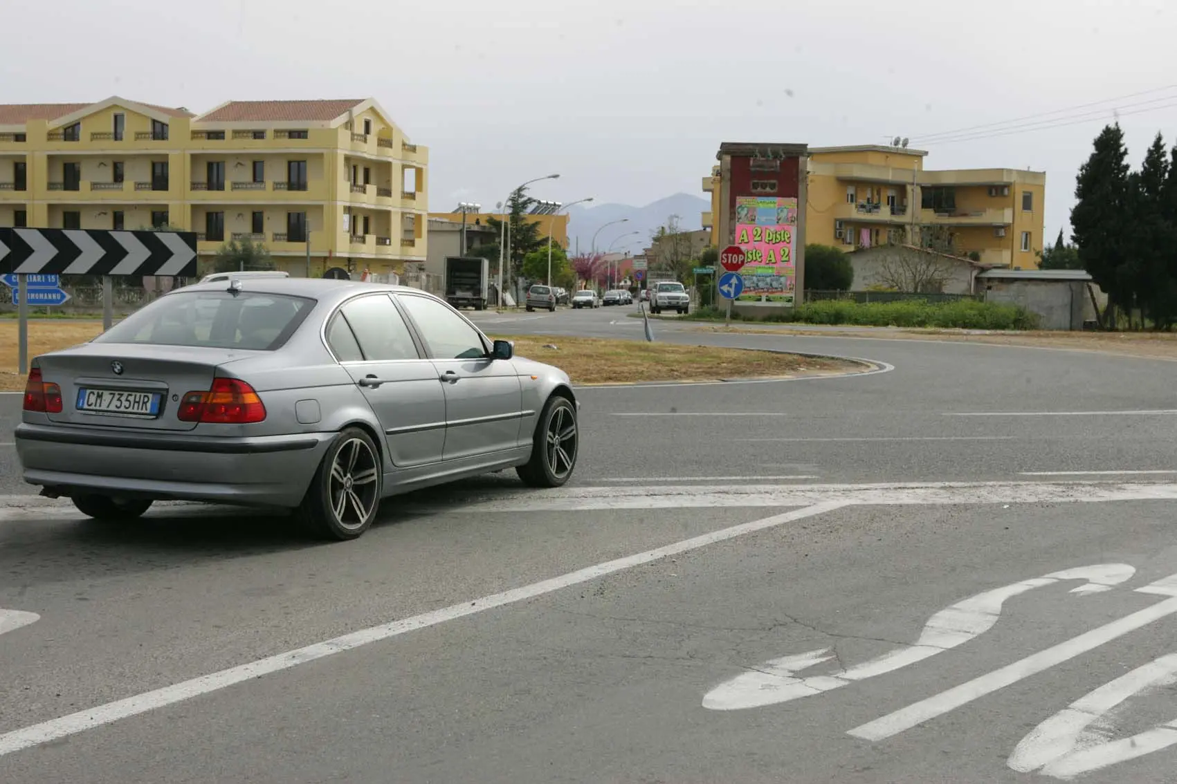 Un incrocio sulla 130