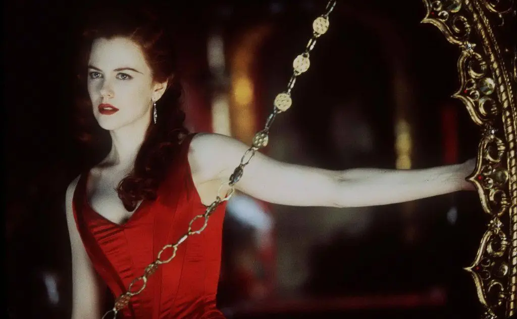 Una scena di Moulin Rouge