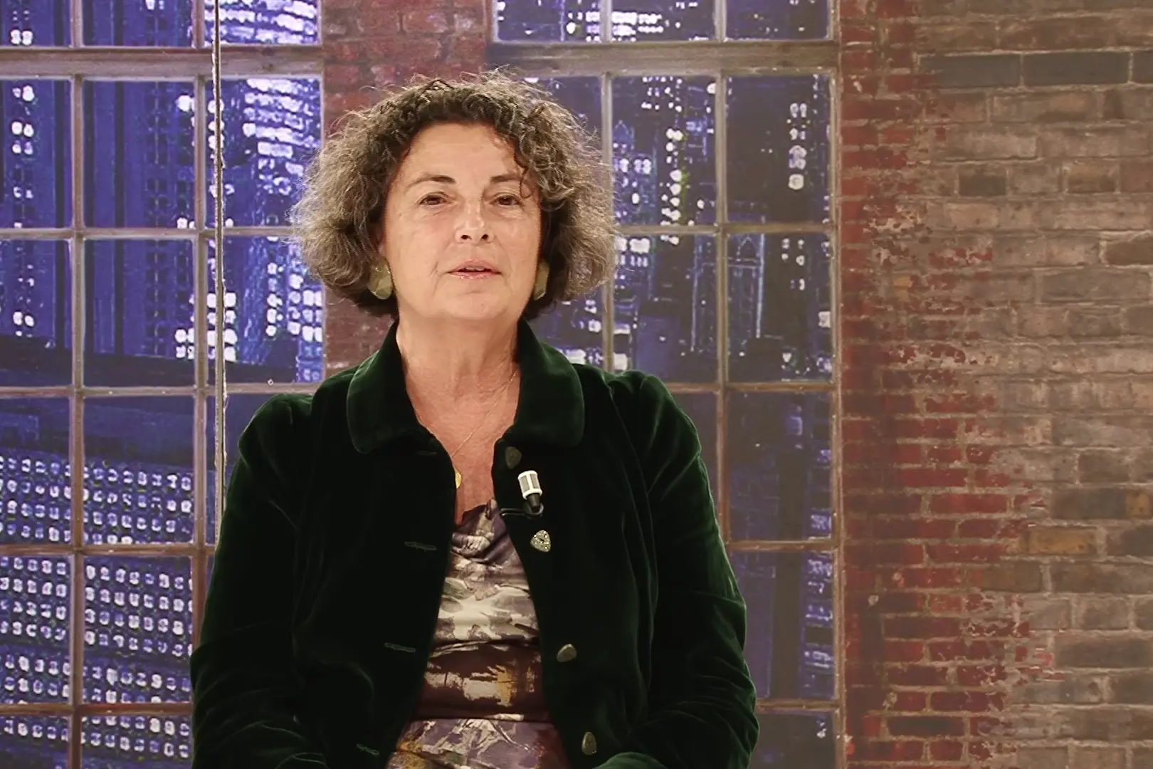 La penalista cagliaritana Rita Dedola nello studio di Radar, ospite di Nicola Scano (L'Unione Sarda)