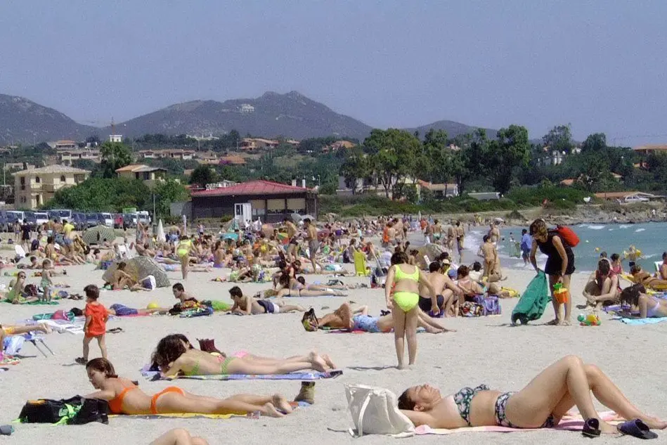 Una spiaggia di Pittulongu (Archivio L'Unione Sarda)