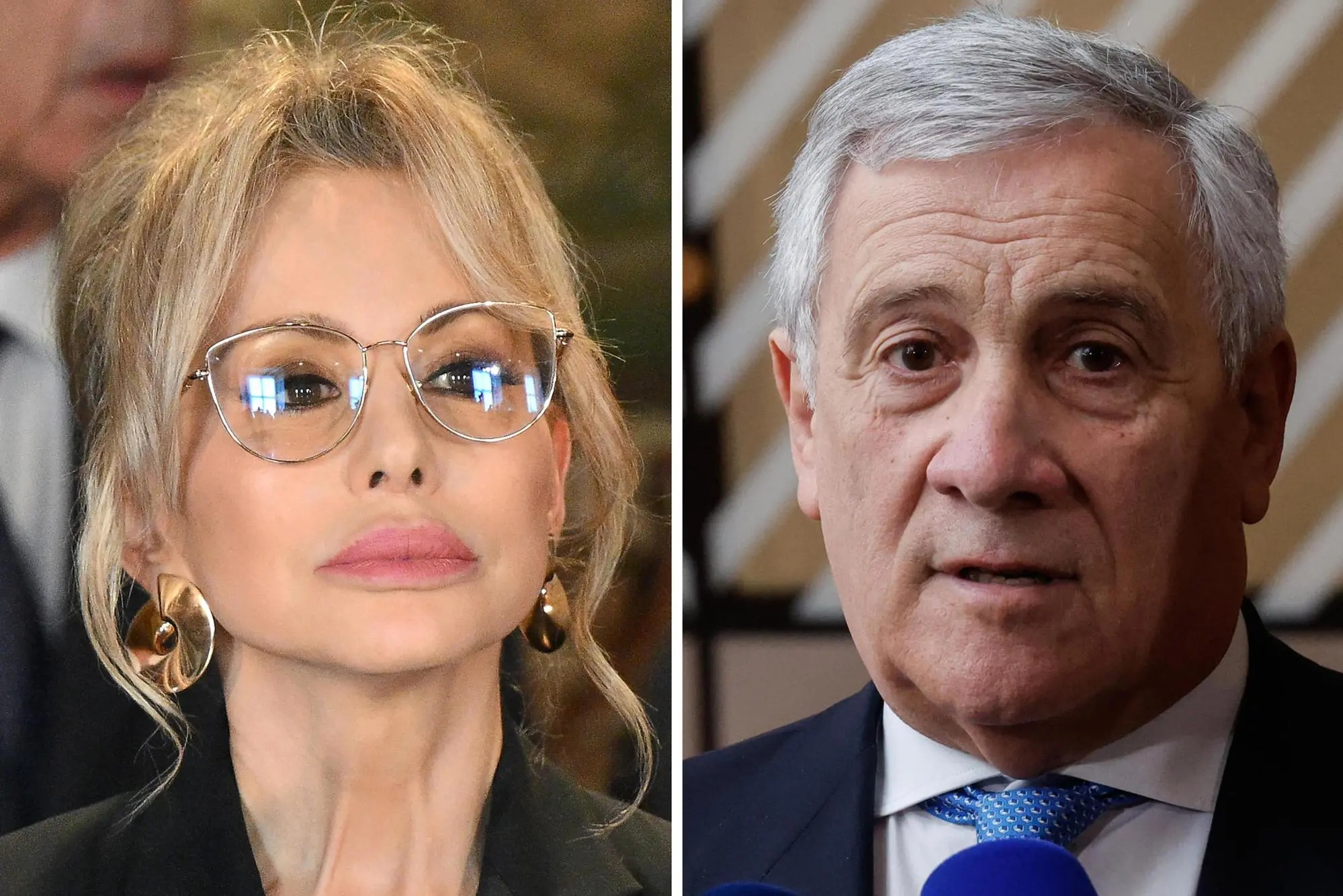 Marina Berlusconi e Antonio Tajani (ANSA/FERRARI/LAMI)
