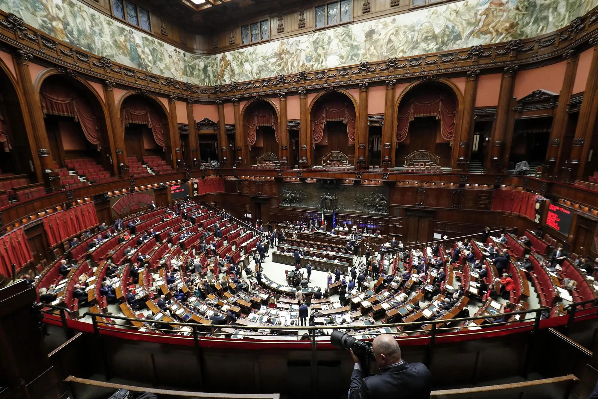 L'aula di Montecitorio (archivio U.S.)