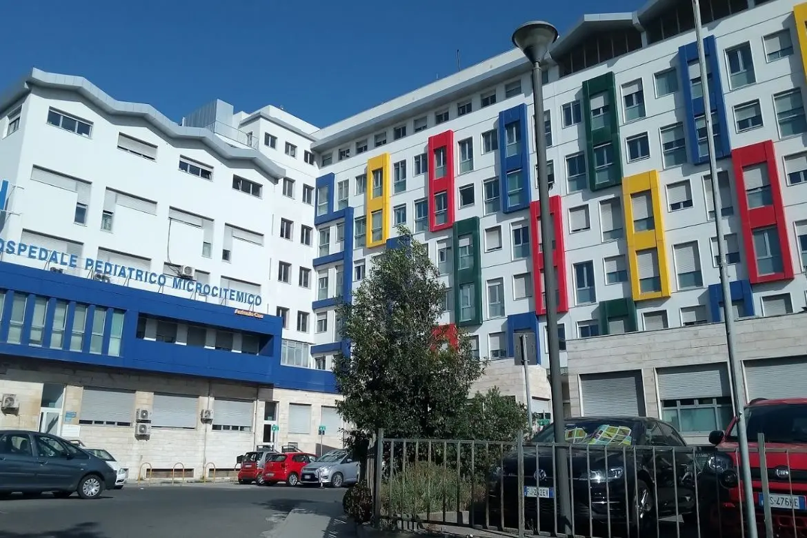 L’ospedale Microcitemico (Archivio L'Unione Sarda)