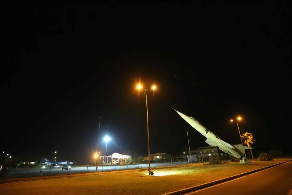 La base di Decimomannu (foto Fabio Marras)