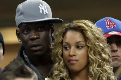 Mario Balotelli con la nuova fidanzata